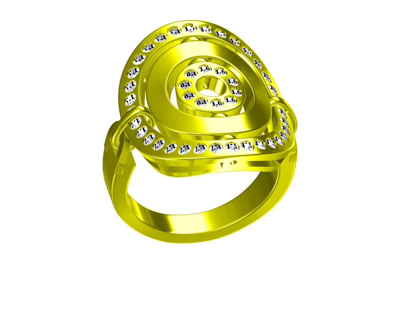 Engagement Ring Examples Custom Jewelry CAD Design Service Jewelry Manufacturing Service