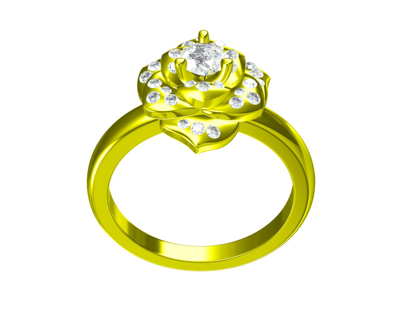 Engagement Ring Examples Custom Jewelry CAD Design Service Jewelry Manufacturing Service