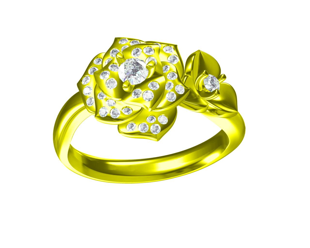 Engagement Ring Examples Custom Jewelry CAD Design Service Jewelry Manufacturing Service