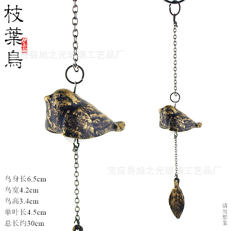 Iron Windchimes for Outdoor Patio Yard Porch Garden Decor