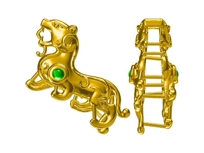 Chinese Dragon Collection Examples Custom Jewelry CAD Design Service Jewelry Manufacturing Service