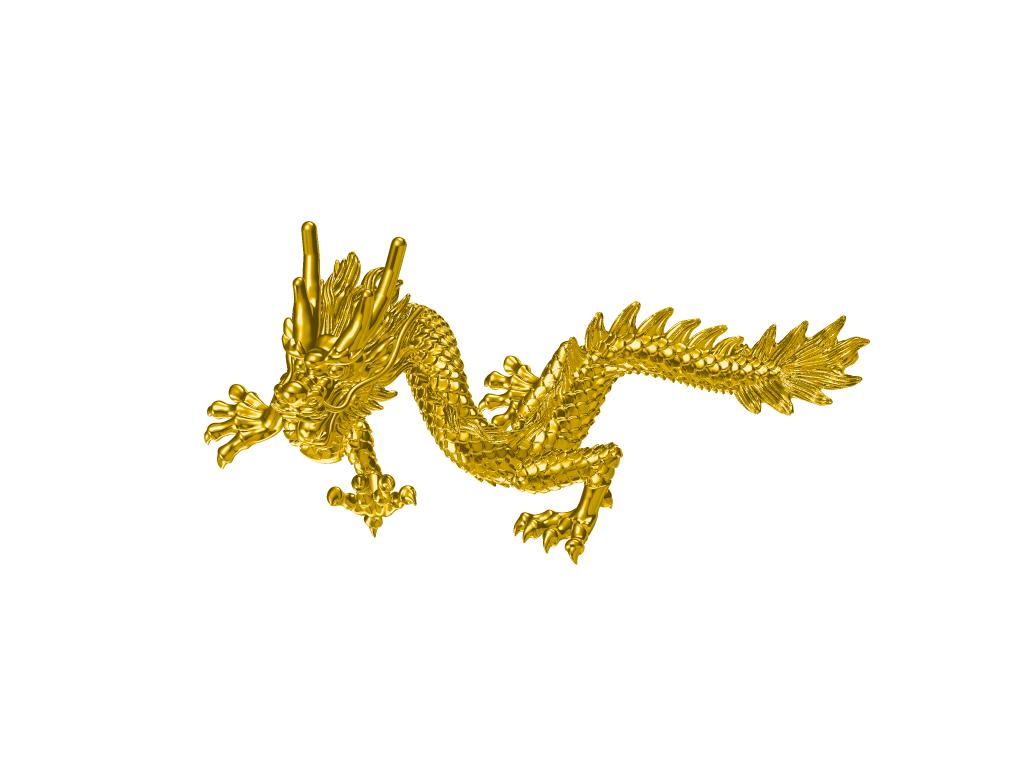 Chinese Dragon Collection Examples Custom Jewelry CAD Design Service Jewelry Manufacturing Service