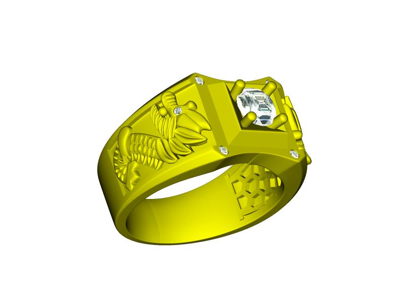 Engagement Ring Examples Custom Jewelry CAD Design Service Jewelry Manufacturing Service