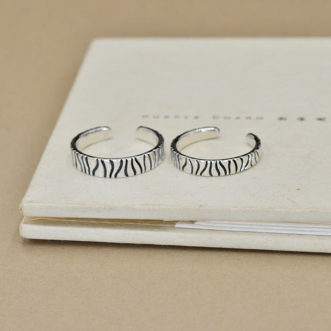 solid silver 925 mountains and rivers pair rings tiktok